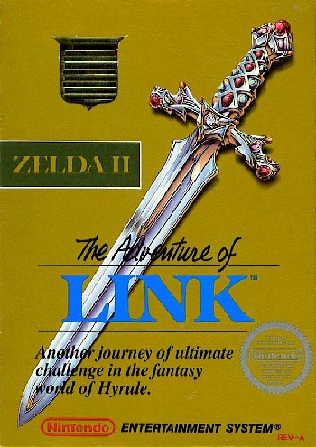 Zelda 2 - Gray Cartridge