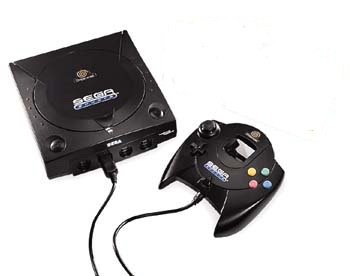 Black Dreamcast Console Bundle