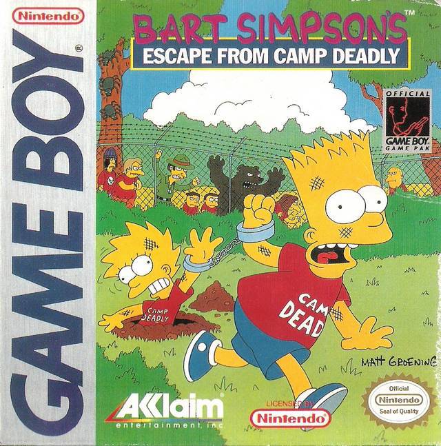 Bart Escape From Camp Deadly