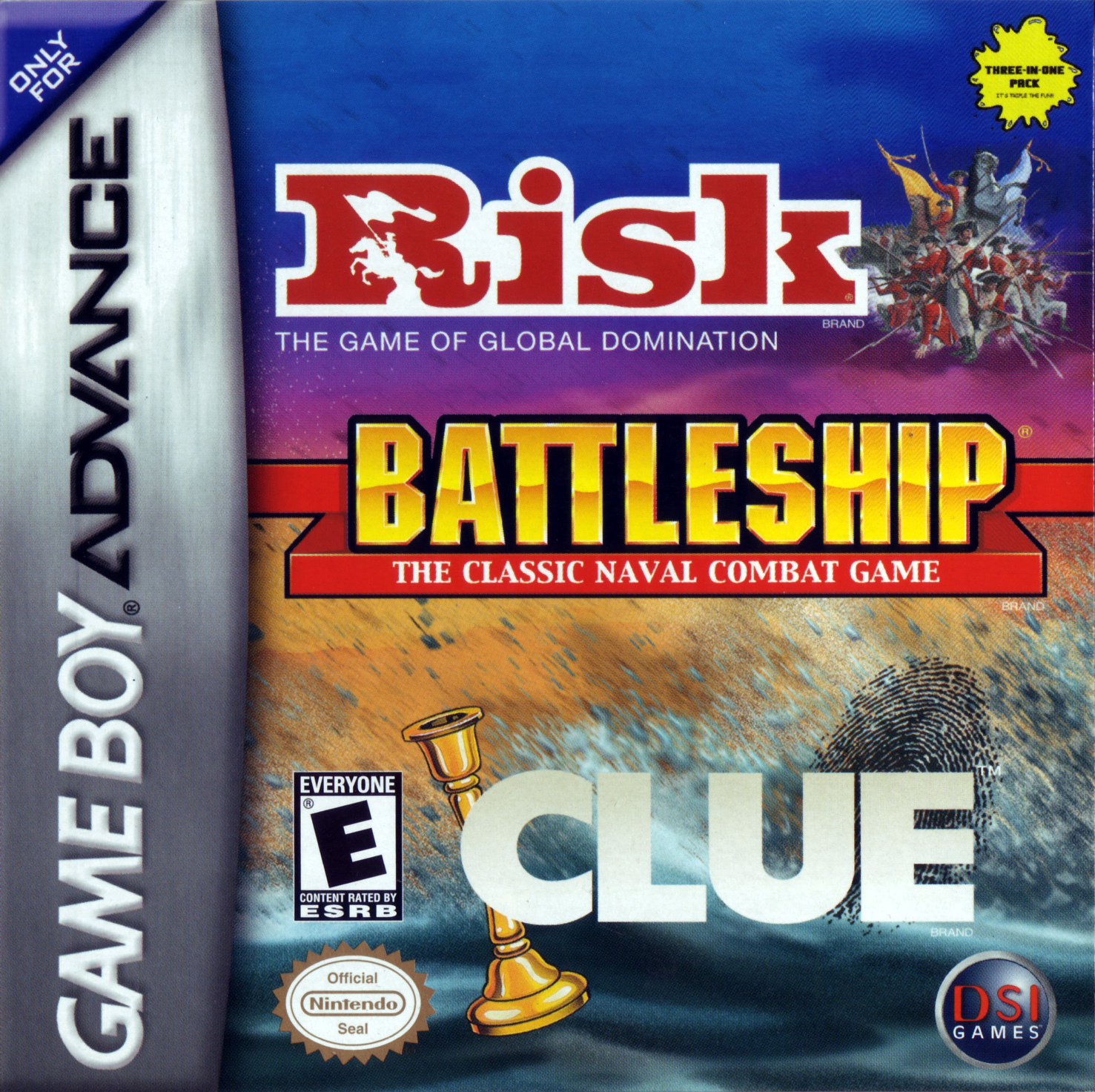 Risk, Battleship, & Clue