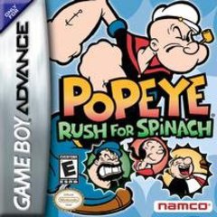 Popeye Rush For Spinach