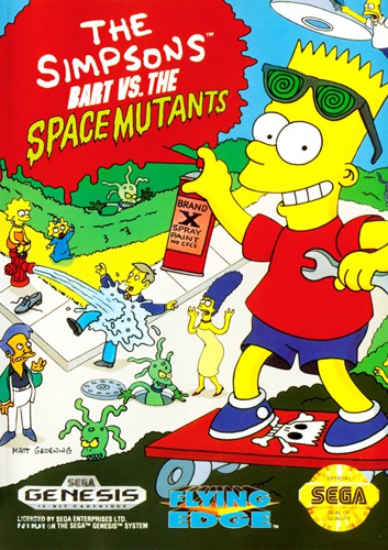 Simpsons Bart vs Space Mutants