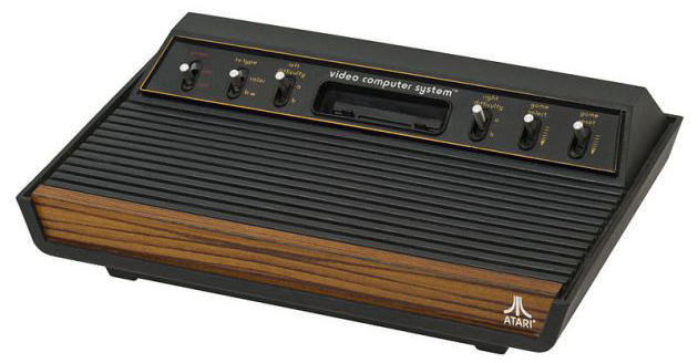 Atari 2600 w/Cont, Power