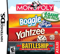 4 Game Fun Pack Monopoly