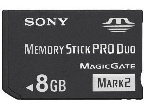 Memory Stick Pro Duo - 8.0 GB