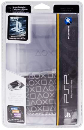 PSP Screen Protectors - 2 pack