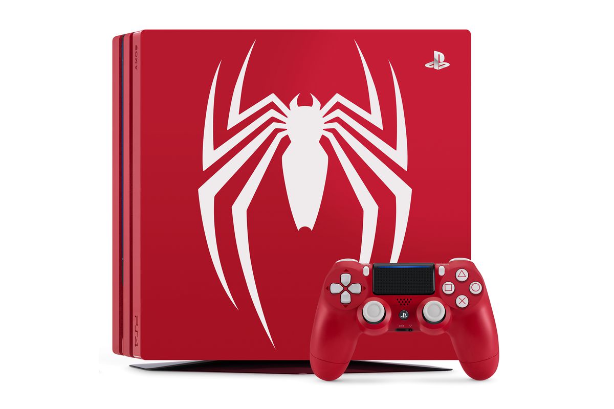 1TB PS4 Pro Spider-Man Console
