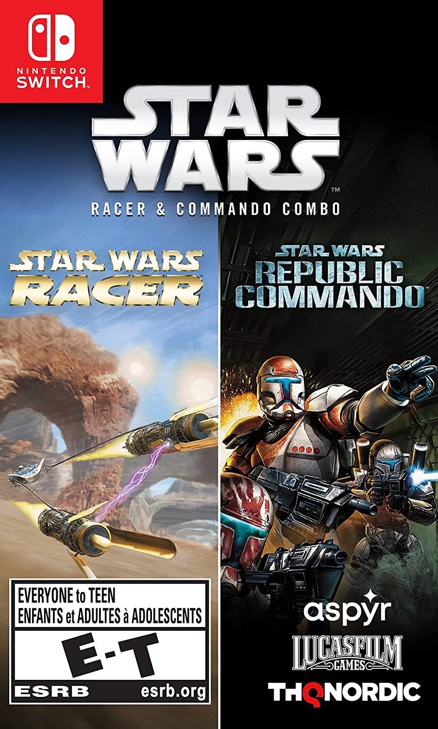 Star Wars Racer &amp; Commando