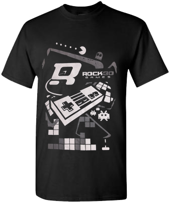 Rock 30 Retro T-Shirt Small