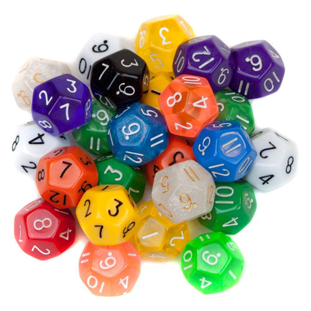 Dice - 12 Sided D12