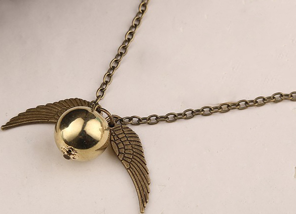 Harry Potter Snitch Necklace