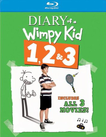 Diary of a Wimpy Kid 1, 2 &amp; 3