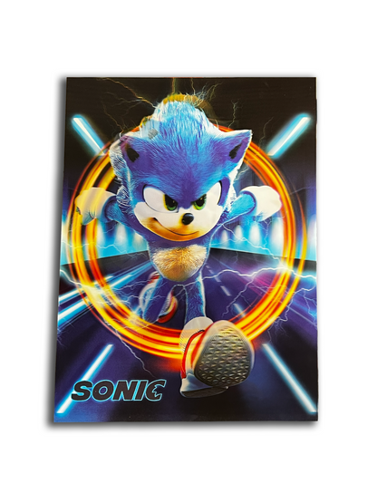 Sonic the Hedgehog 3D Print