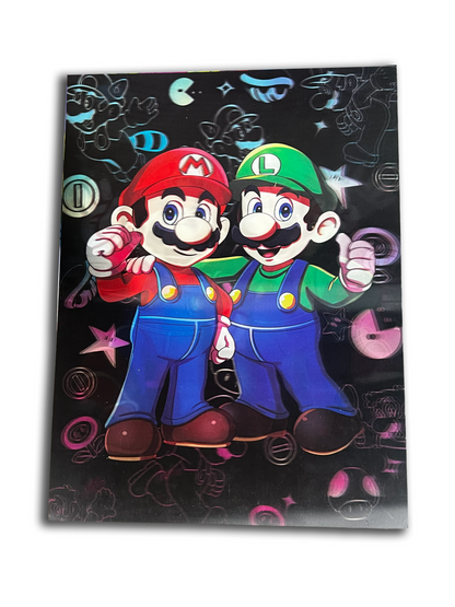 Super Mario Bros 3D Print Mario & Luigi