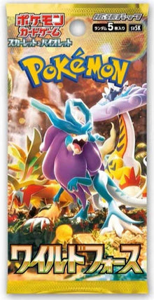 Pokemon Wild Force JP Japanese Booster Pack - Pokemon Scarlet & Violet - Trading Card Game (TCG)