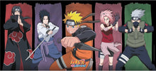 Naruto XXL Mousepad Group Image - 35 x 16