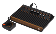 Atari 2600 4 Switch Wood Console & Controller Bundle
