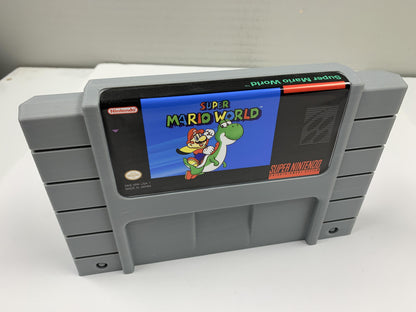 Super Mario World Wall Art - Large SNES 3D Printed Display