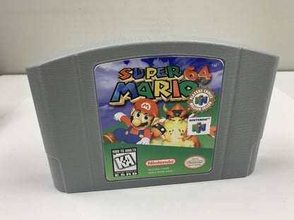 Super Mario 64 - Wall Art - Large Nintendo 64 3D Printed Display