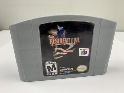 Resident Evil 2 - Wall Art - Large Nintendo 64 3D Printed Display