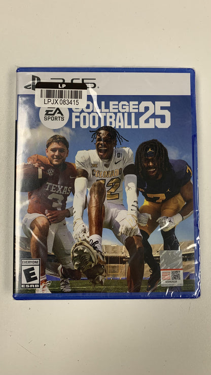 100 Lot of EA Sports College Football 25 for Playstation 5 Brand New
