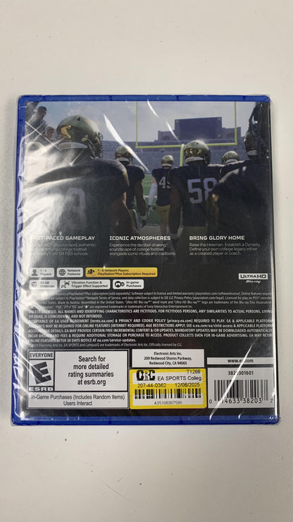100 Lot of EA Sports College Football 25 for Playstation 5 Brand New