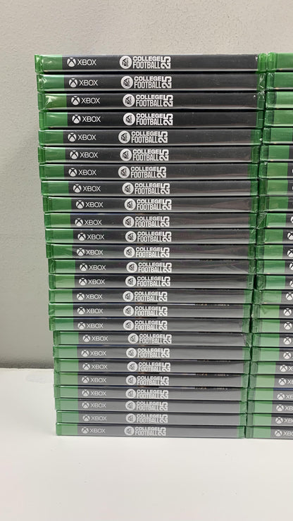 100 Lot of EA Sports College Football 25 for Xbox Series X Brand New