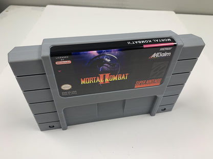 Mortal Kombat 2 Wall Art Large SNES 3D Printed Display Mortal Kombat 2 Wall Art
