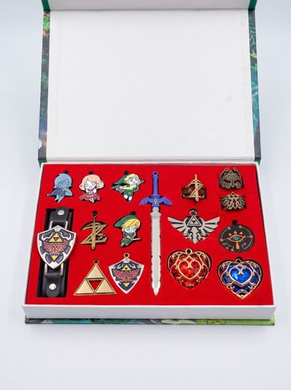 Zelda Necklace Set - 15 Piece - The Legend of Zelda