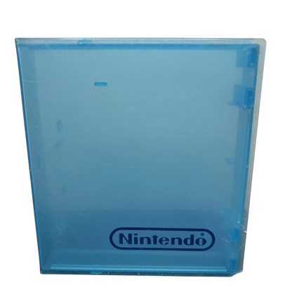 Clear Game Case Solid Plastic - Encloses Entire Cartridge - Nintendo Inscription