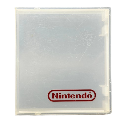Clear Game Case Solid Plastic - Encloses Entire Cartridge - Nintendo Inscription