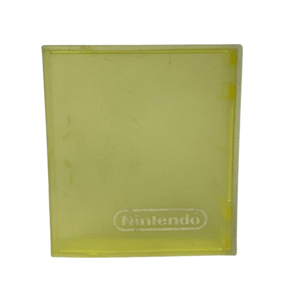 Clear Game Case Solid Plastic - Encloses Entire Cartridge - Nintendo Inscription