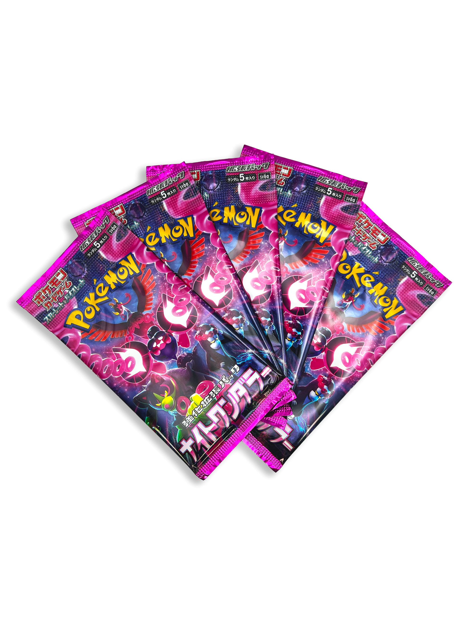 japanese booster box night wanderer 5 Pack Lot - Pokemon JP Pack This set features iconic Color:Style 9 Are holographic Pokémon cards TCG_253129