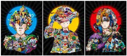 Anime Big Three 3D Print 3 - Dragon Ball Z, One Piece, Naruto