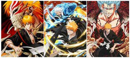 Bleach 3D Print Ichigo Kurosaki, Toshiro Hitsugaya, Grimmjow