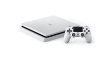 Sony Playstation 4 500GB Slim Console & PS4 Controller Bundle (White - With Wear)