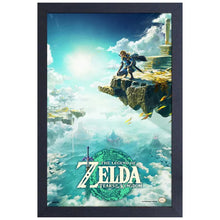 Legend of Zelda Framed Art - Tears of the Kingdom - Gel Coated - TOTK