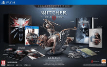 Witcher 3: Wild Hunt - Collectors Edition - w/Steelbook Case, Artbook, World Map, Stickers, Medallion, Soundtrack, & Hand-painted Statue