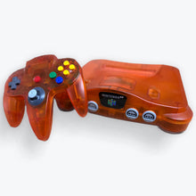 Nintendo 64 Console w/ Expansion Pack & N64 Controller Bundle (Fire Orange)
