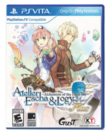 Atelier Escha & Logy Plus - Alchemists Of The Dusk Sky - Limited Edition - w/ Poster, Soundtrack, CD, & Artbook