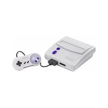 Super Nintendo SNES Compact Console & Controller Bundle (With Wear)