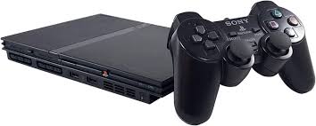 Slim Playstation 2 Console & Controller Bundle