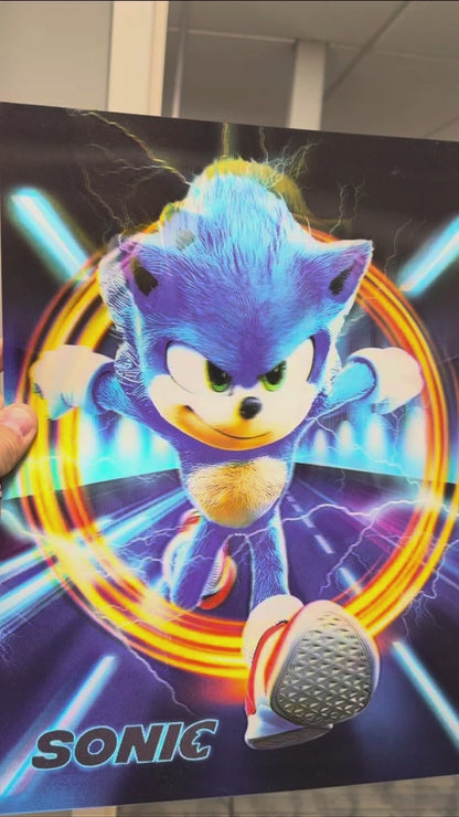 Sonic the Hedgehog 3D Print