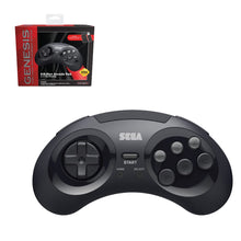 Wireless Genesis Controller  SEGA & Retrobit - Aracde Pad - Black - 2.4ghz