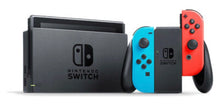 Nintendo Switch 32GB Console & Joy-Con Controllers Bundle (HAC001 Black w/ Red & Blue Joy-Cons - With Wear)
