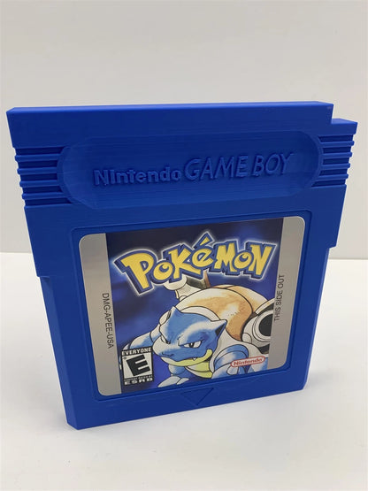 Pokemon Blue - Wall Art - Large Gameboy 3D Printed Display