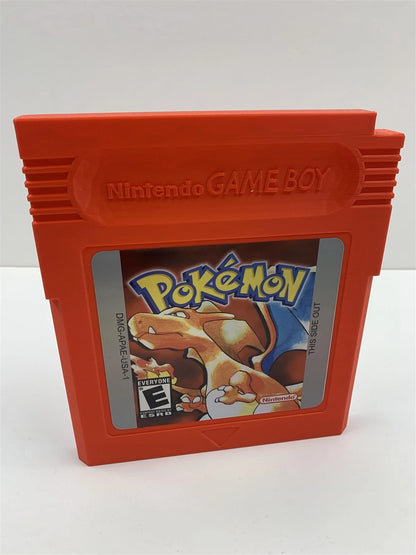 Pokemon Red - Wall Art - Large Gameboy 3D Printed Display