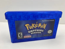 Pokemon Sapphire  - Wall Art - Large GBA 3D Printed Display