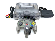 Nintendo 64 Console w/ Expansion Pack & N64 Controller Bundle (Smoke Black)