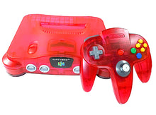 Nintendo 64 Console w/ Jumper Pack & N64 Controller Bundle (Watermelon Red)